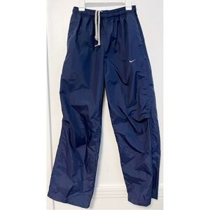 Nike • Vintage Navy Blue Track Pants